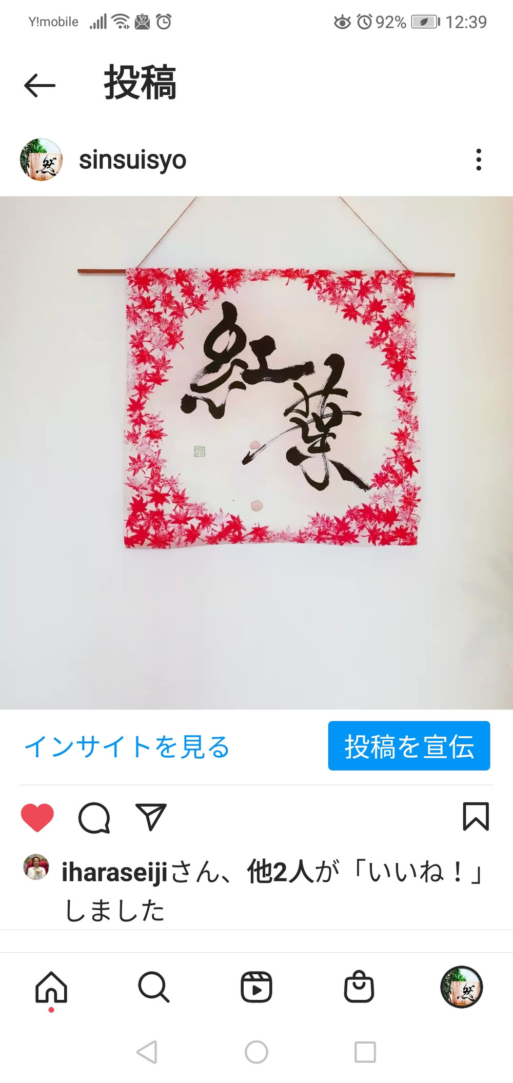 秋の宝物